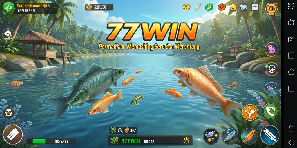 Gameplay seru dengan berbagai jenis ikan di 77WIN.