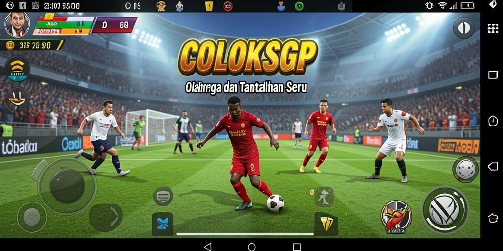 Tampilan gameplay COLOKSGP yang menegangkan dan seru.