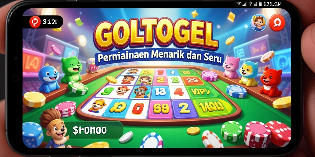 Screenshot gameplay GOLTOGEL menampilkan keseruan bermain Bingo.
