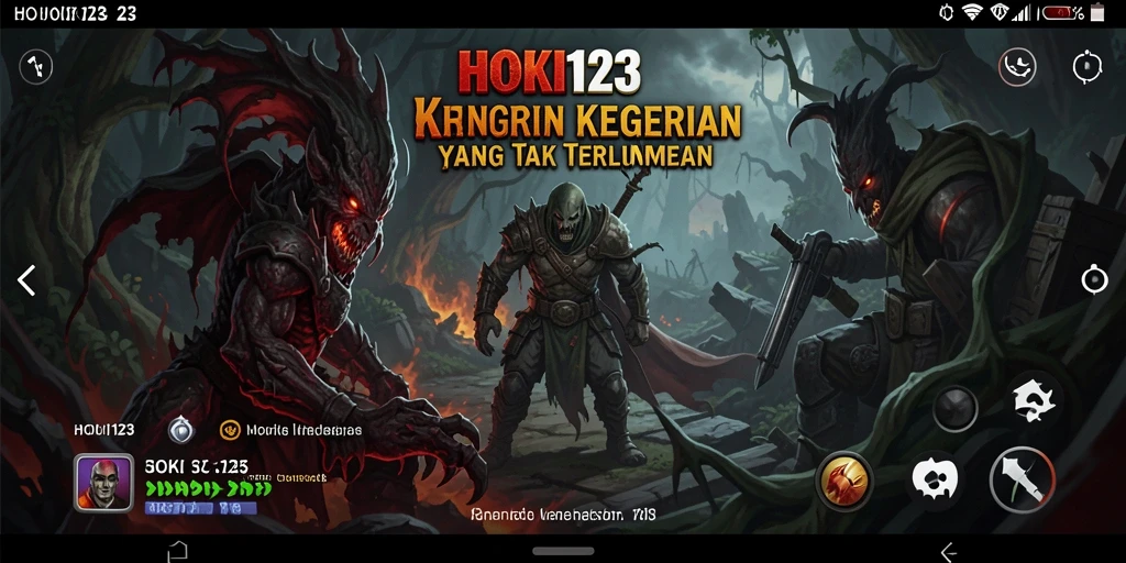 Gameplay menyeramkan dengan suasana mencekam di HOKI123.