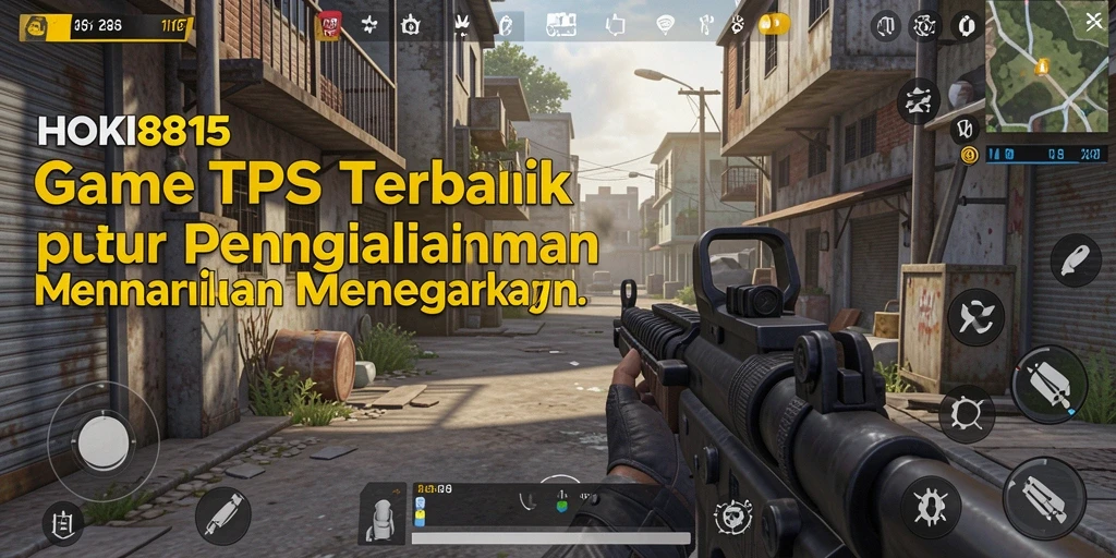 Screenshot gameplay HOKI8815 yang menunjukkan aksi tembak-menembak seru.