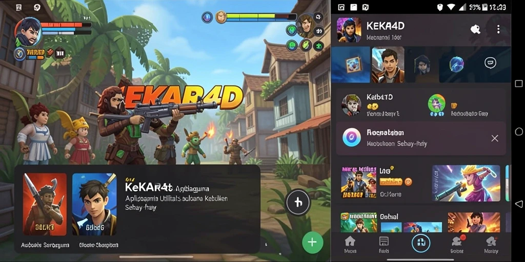 Tampilan antarmuka KEKAR4D yang sederhana dan fungsional.
