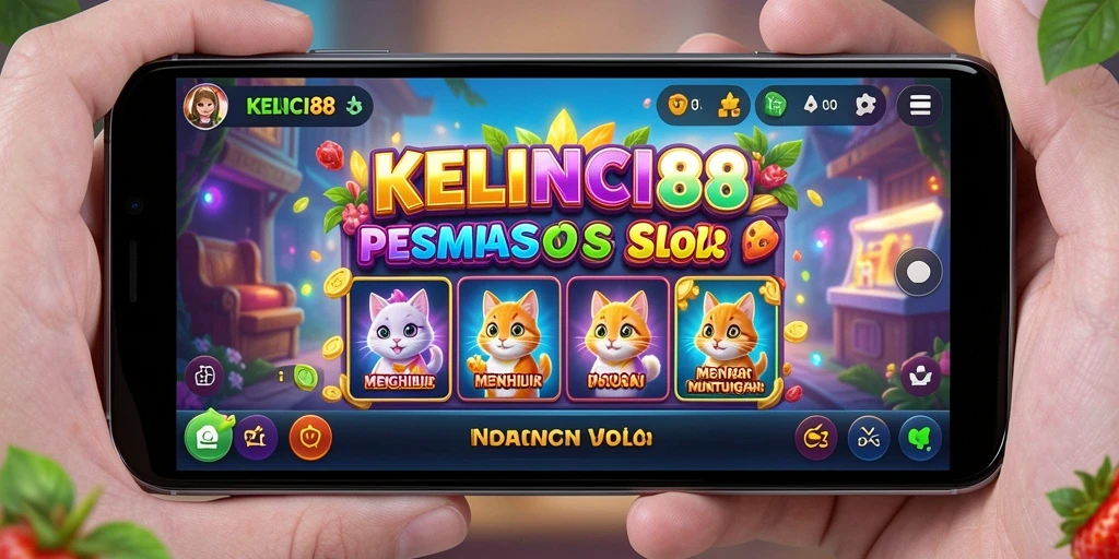 Tampilan gameplay yang seru dan penuh warna di KELINCI88.