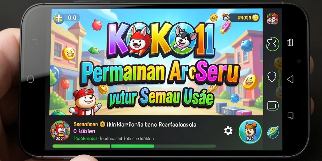 Tampilan screenshot KOKO11 yang menunjukkan aksi gameplay seru dari game Arcade.