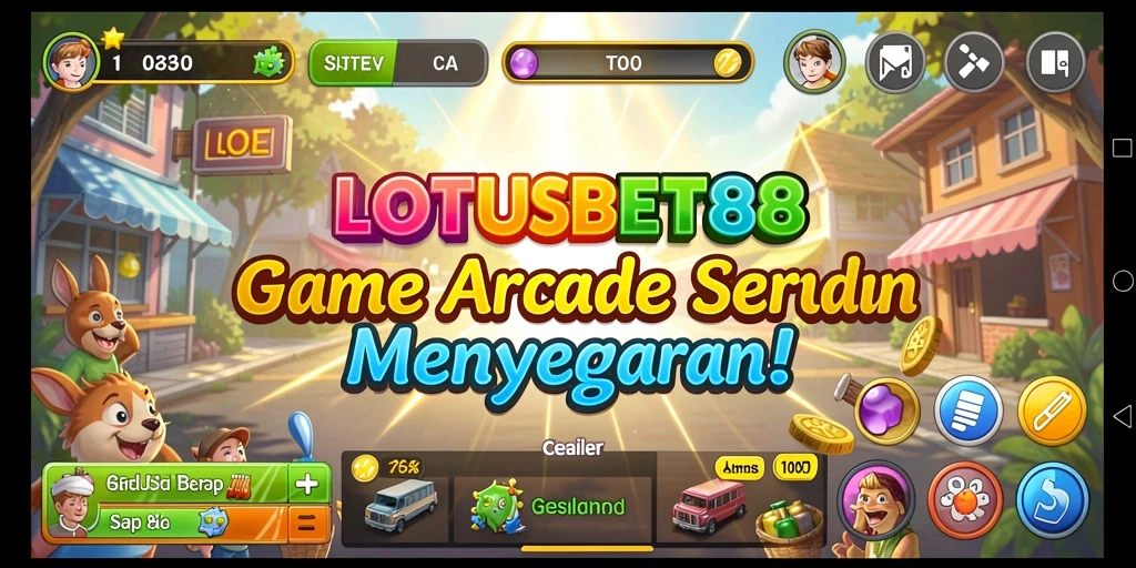 Tampilan gameplay menarik dari LOTUSBET88 saat bermain.