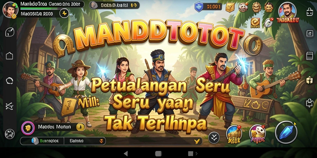 Tampilan gameplay MANADOTOTO yang memukau dan menantang.