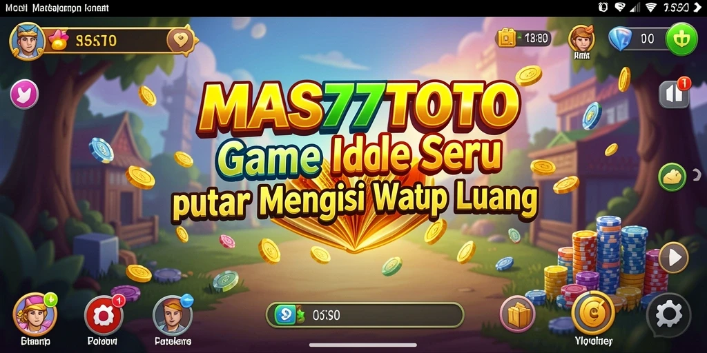 Tampilan gameplay seru dalam MAS77TOTO dengan karakter dan strategi.