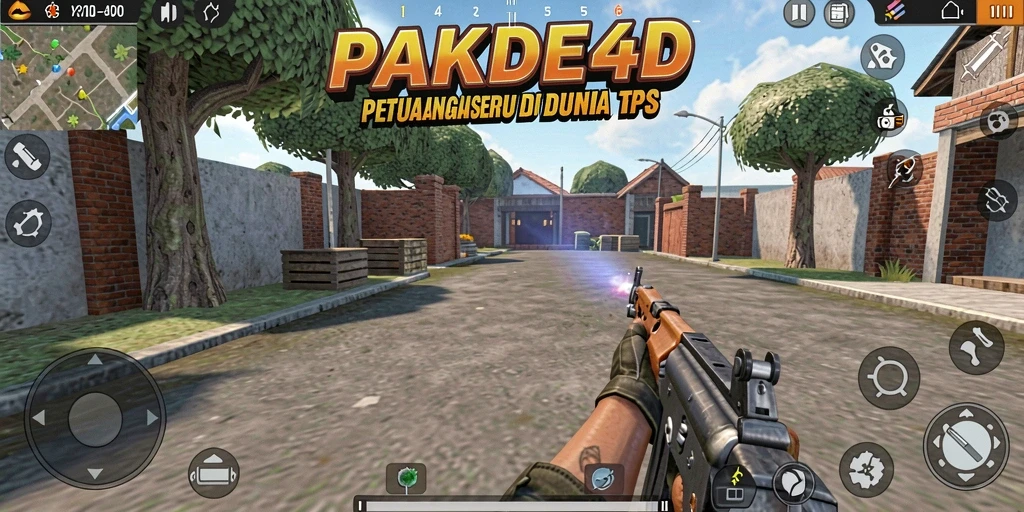 Tangkapan layar menampilkan intensitas pertarungan dalam PAKDE4D.