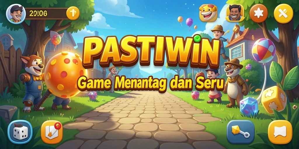 Tampilan gameplay seru dan menantang di PASTIWIN.