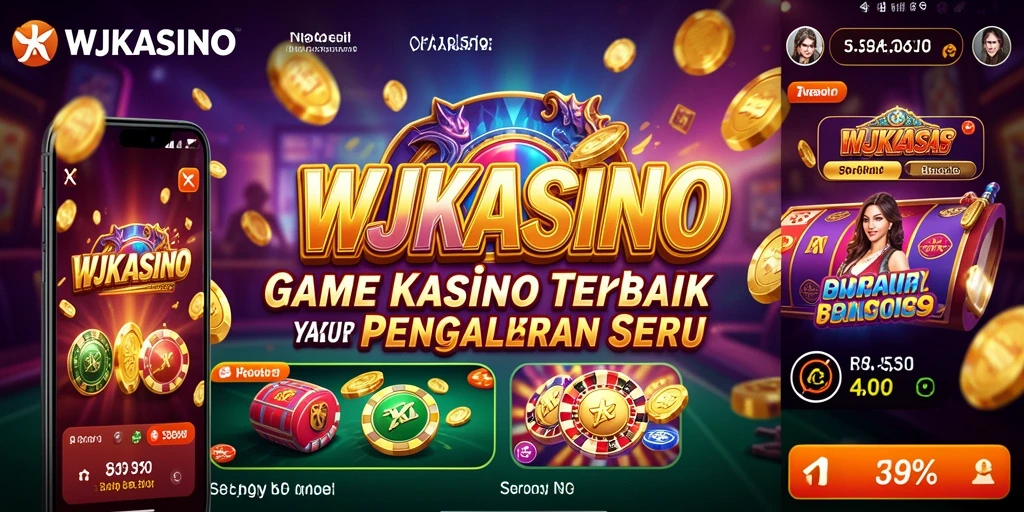 Tampilan menakjubkan dari gameplay WJKASINO yang mendebarkan.